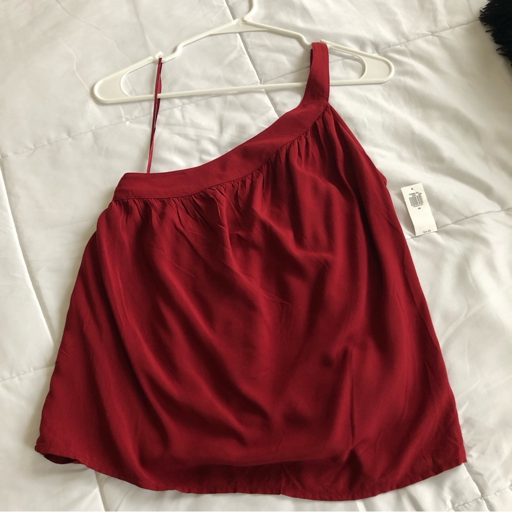 Old Navy One Shoulder Blouse - Picture 2 of 7